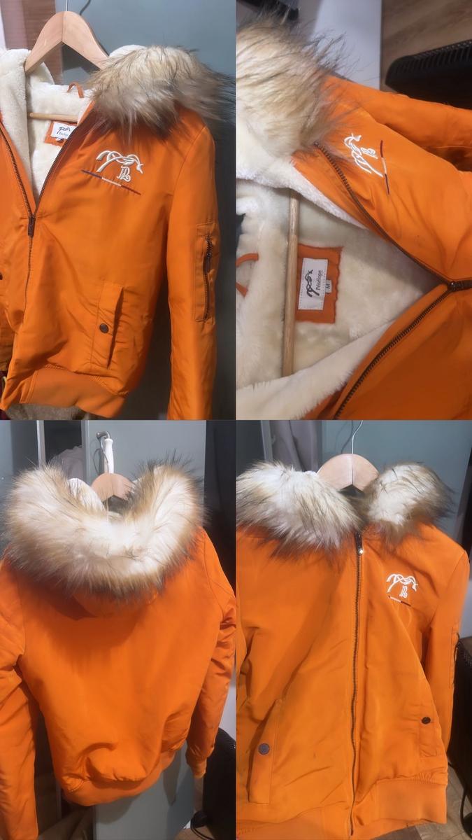 Veste Pénélope orange