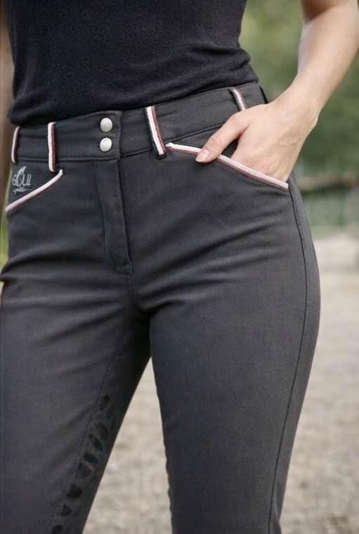 pantalon Equi plus gris anthracite