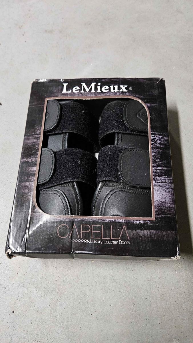 guêtres Le Mieux en cuir taille L