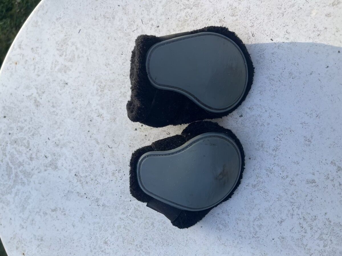 protèges boulets gris poney