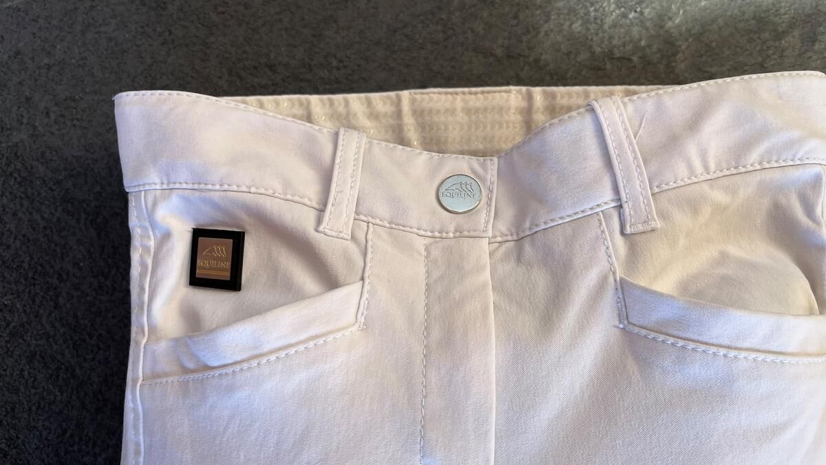 Pantalon d’équitation Equiline blanc