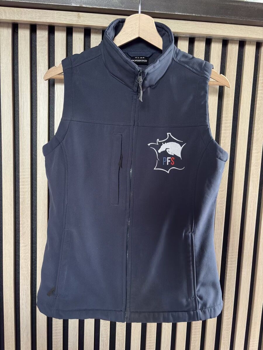 Doudoune sans manches Poney Français de Selle