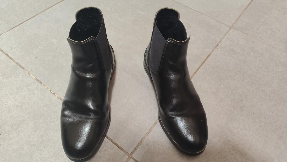 Boots cuir Fouganza 38