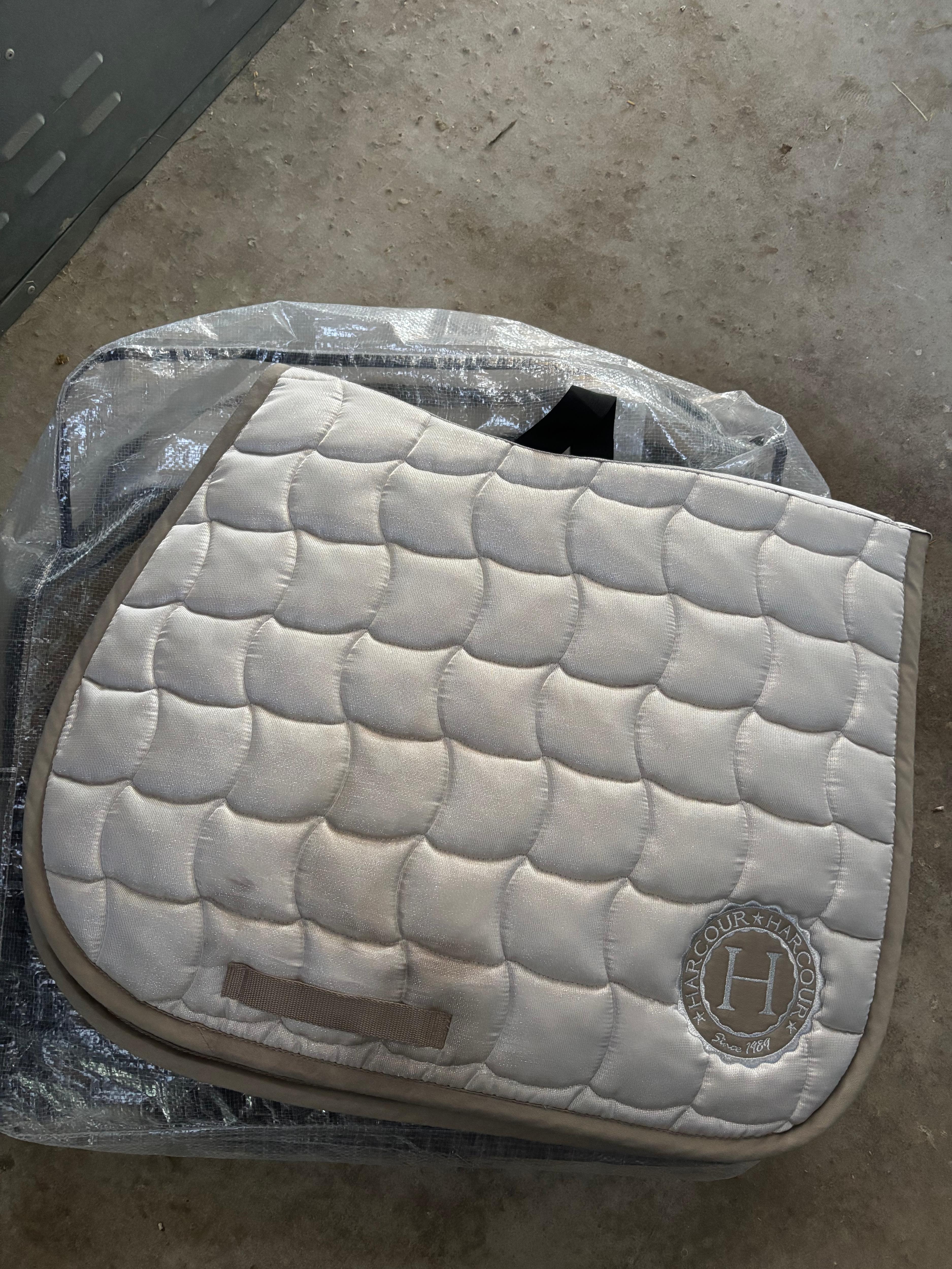 Tapis Harcour beige brillant