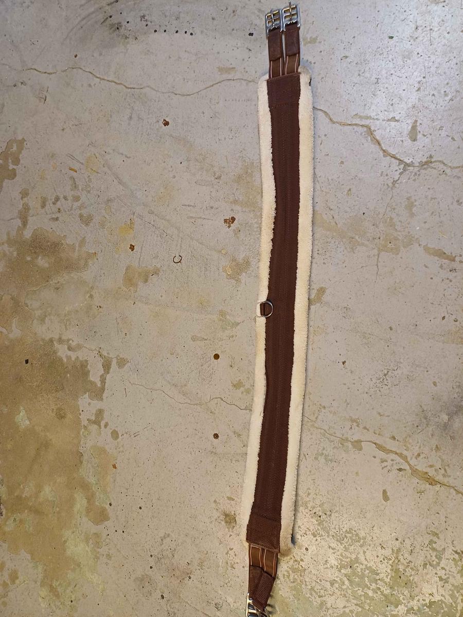 Sangle mouton hkm taille 130 marron