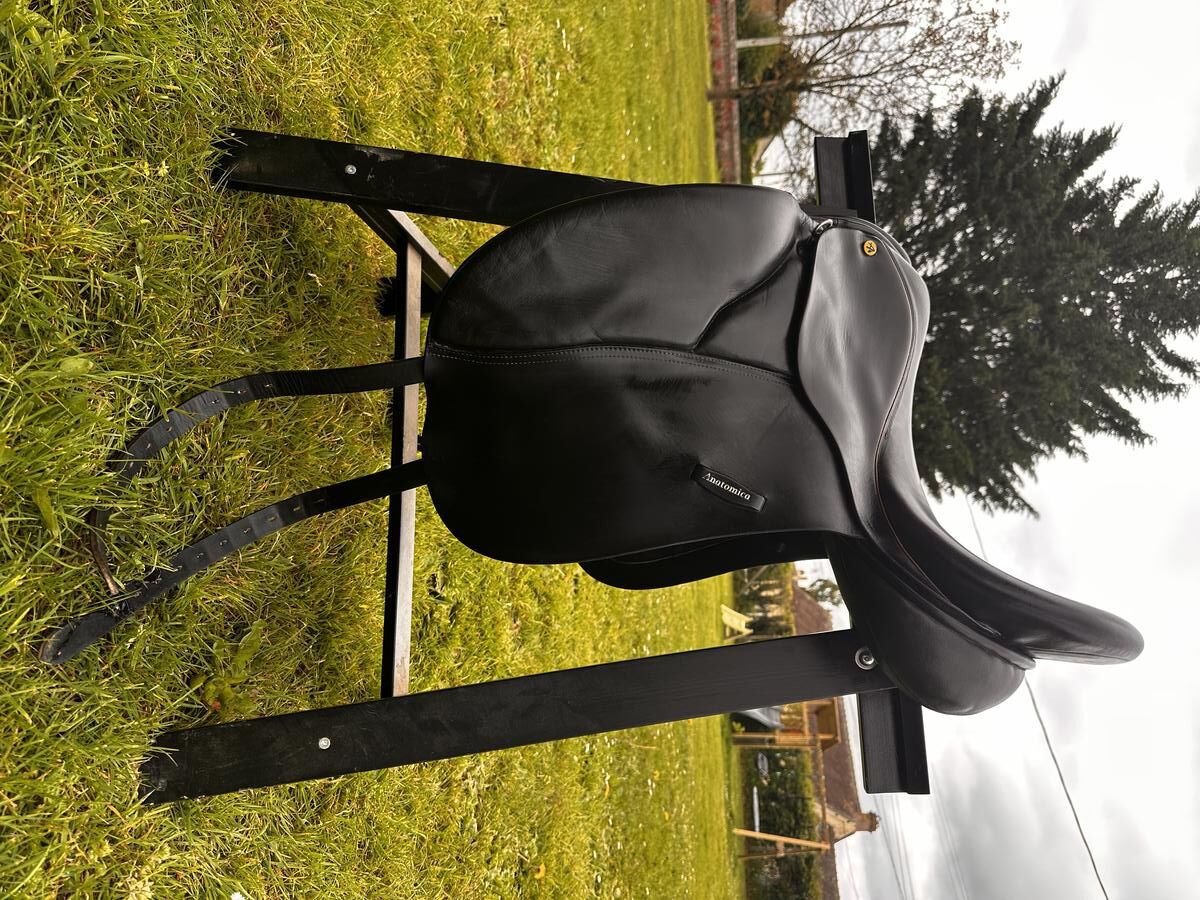 Selle dressage cuir