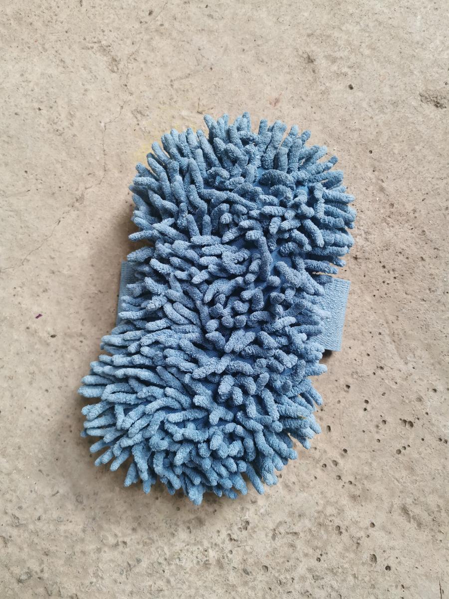 Éponge mesh et micro-fibre