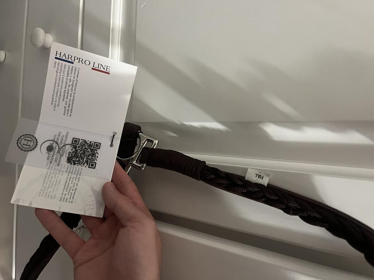 Licol en cuir Harcour