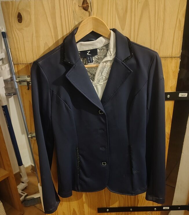 Veste de concours Isabelle Werth bleu marine