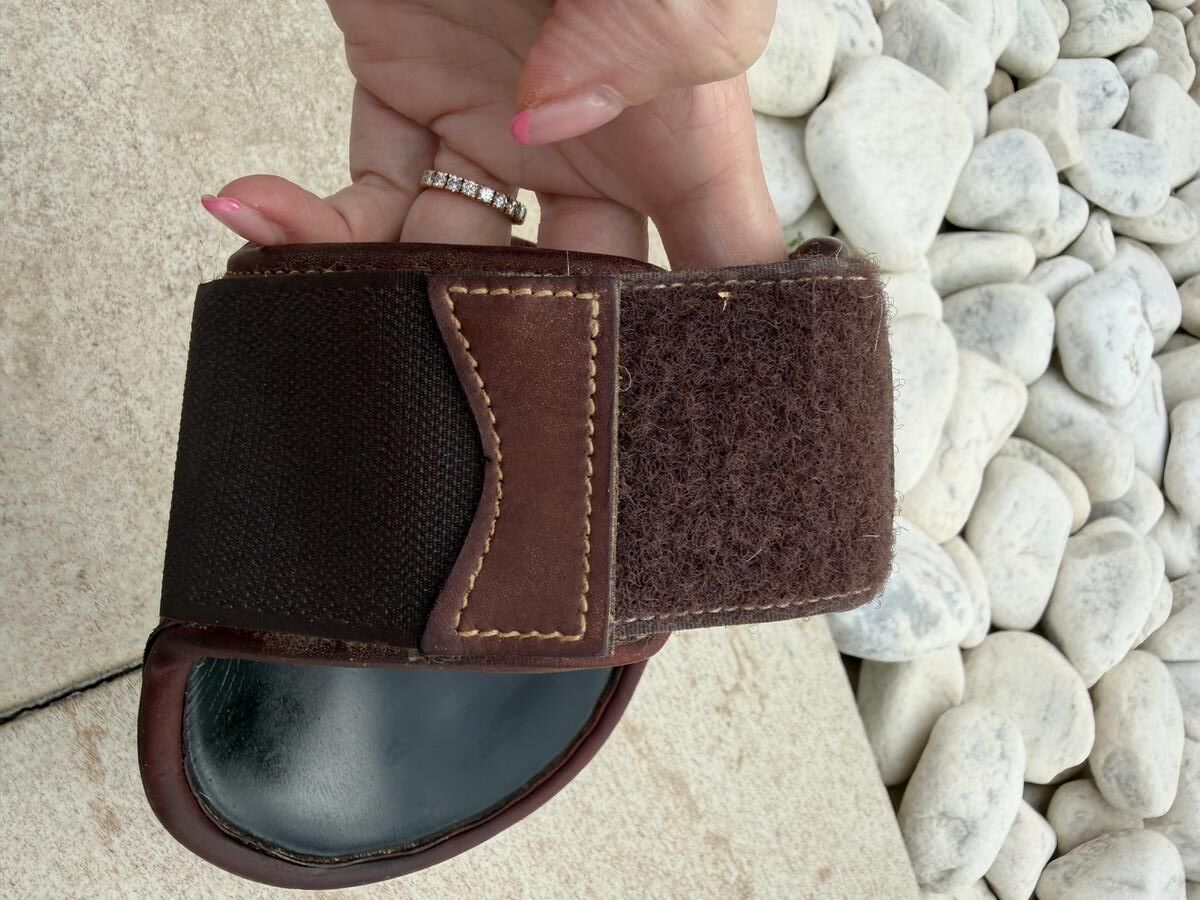 Guêtres antérieurs cuir CWD