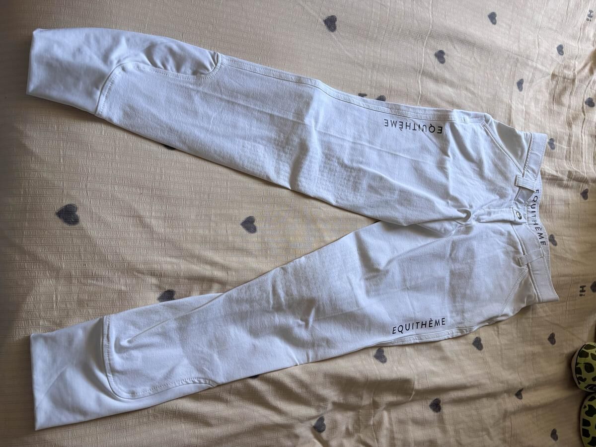 Pantalon blanc equitheme