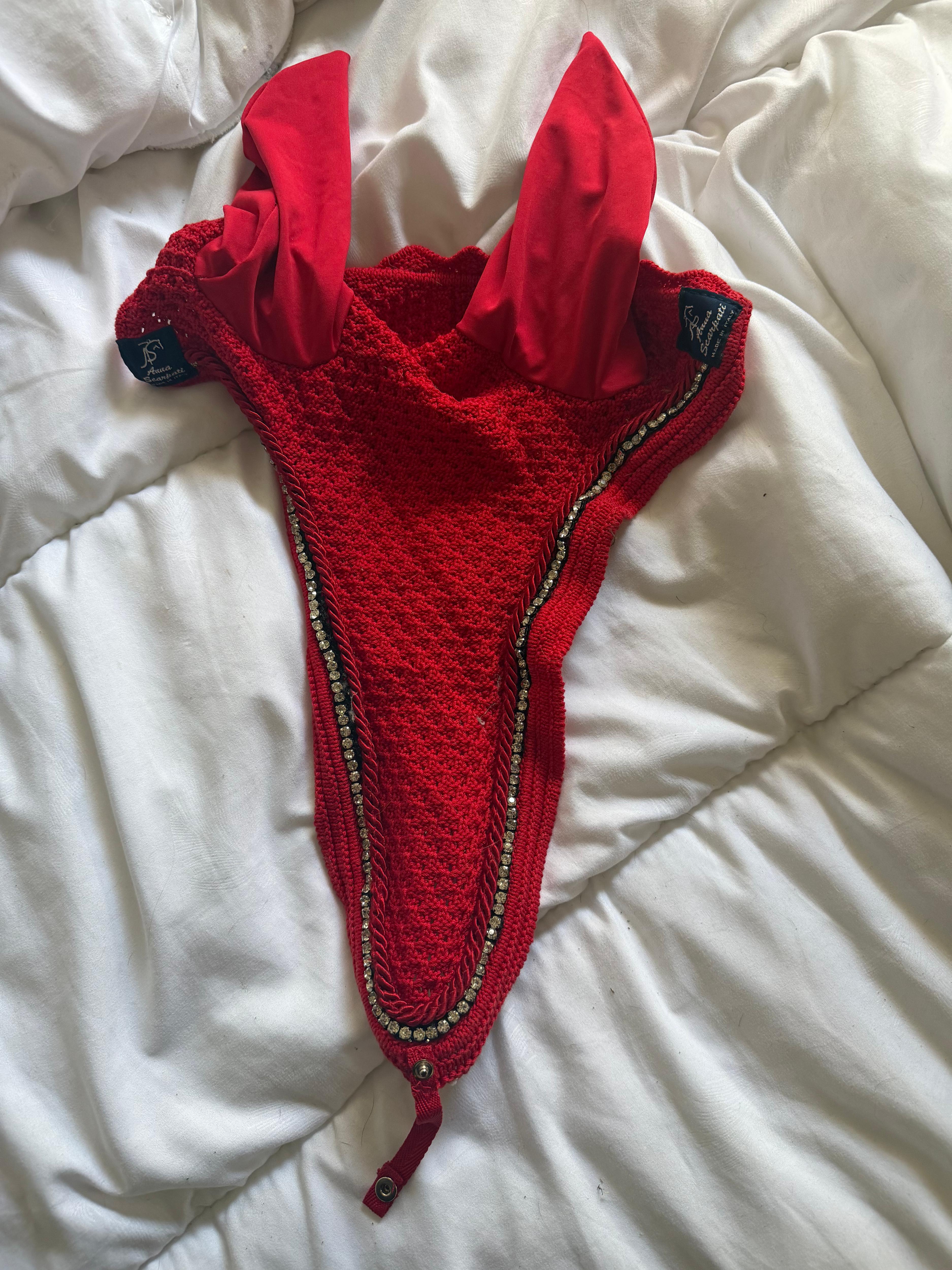 bonnet à strass Anna scarpati à strass