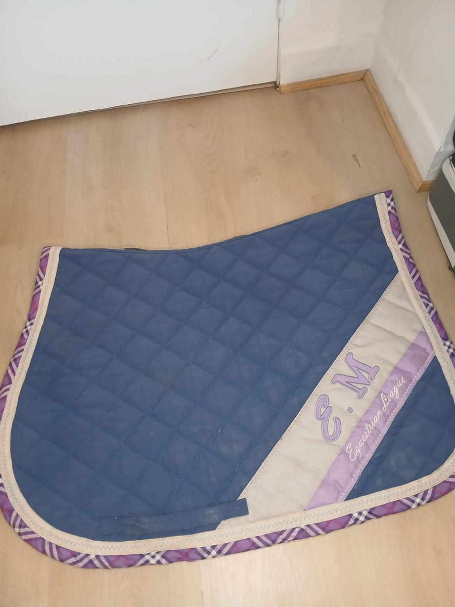 Tapis Bleu roi Equit’M taille cheval