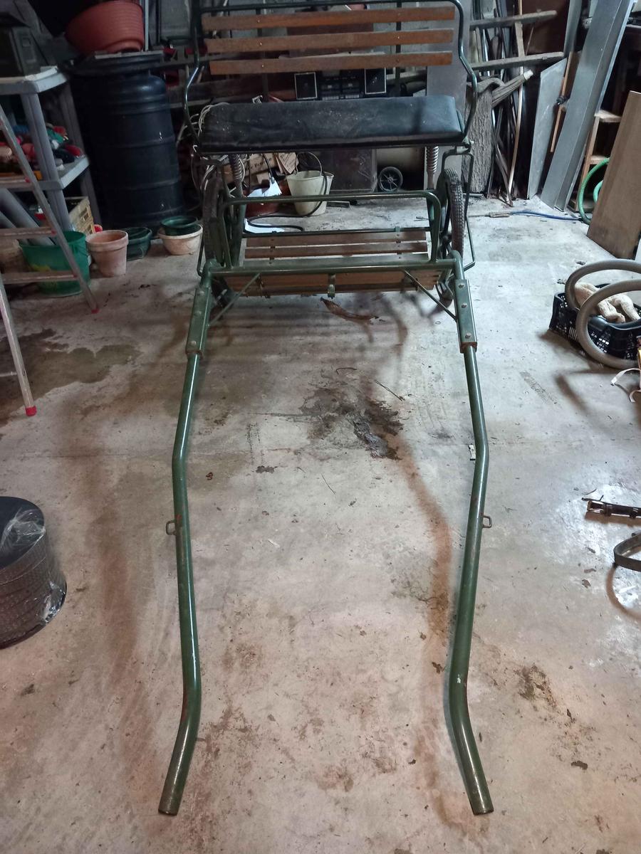 charrette pour double poney, poney, shetland