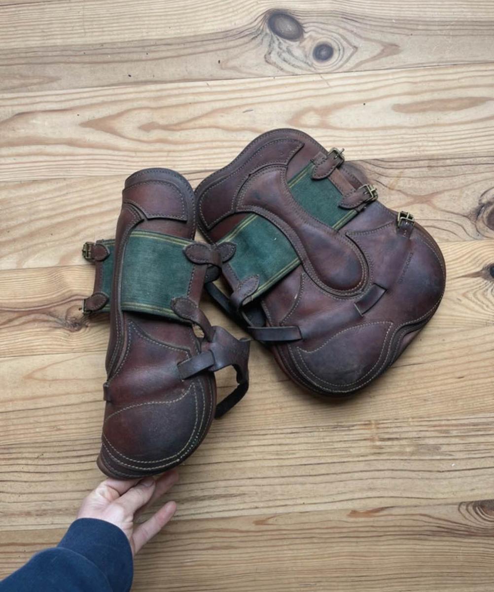 guêtres cuir Devoucoux