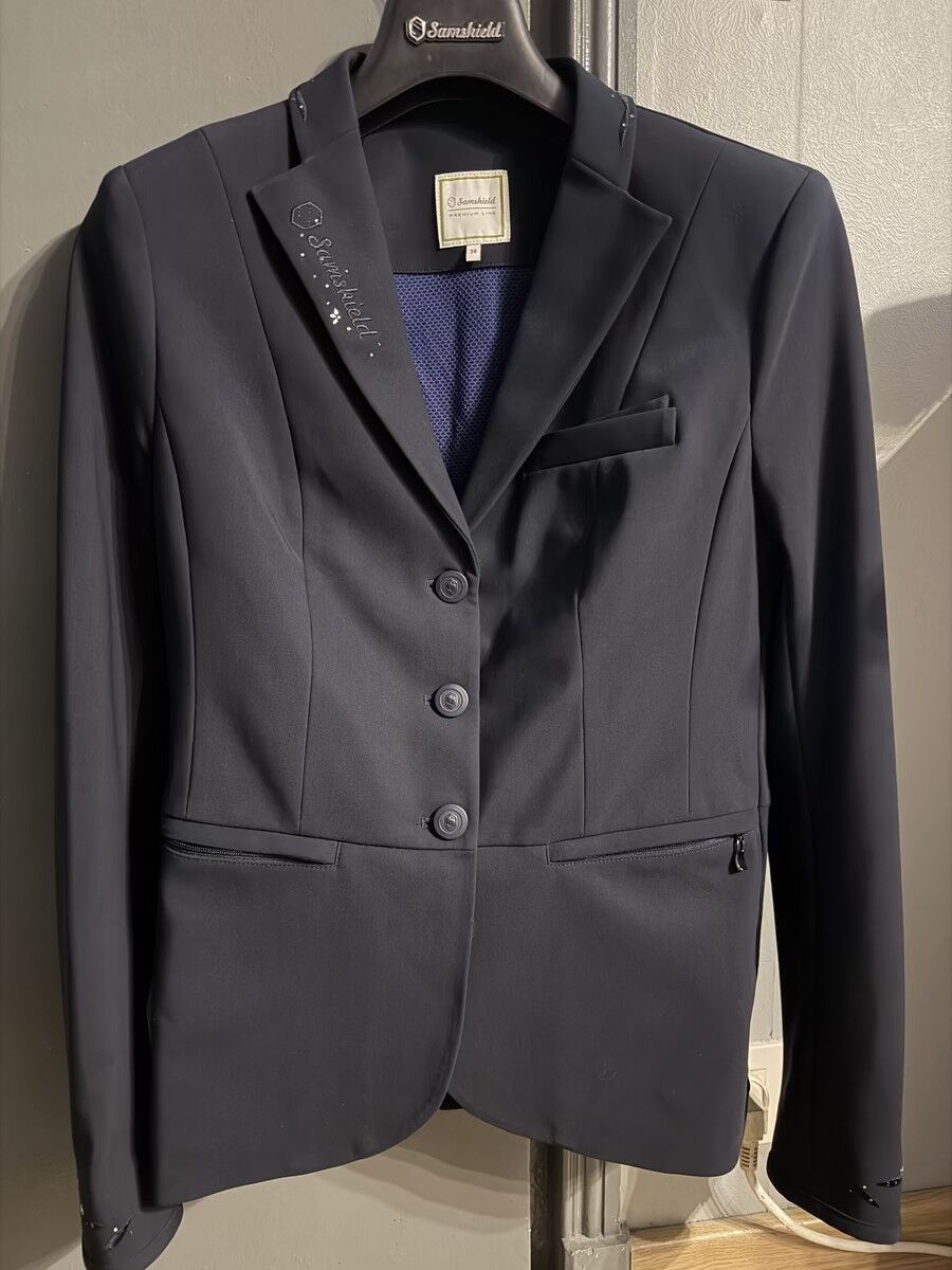 Veste de concours Samshield bleu marine
