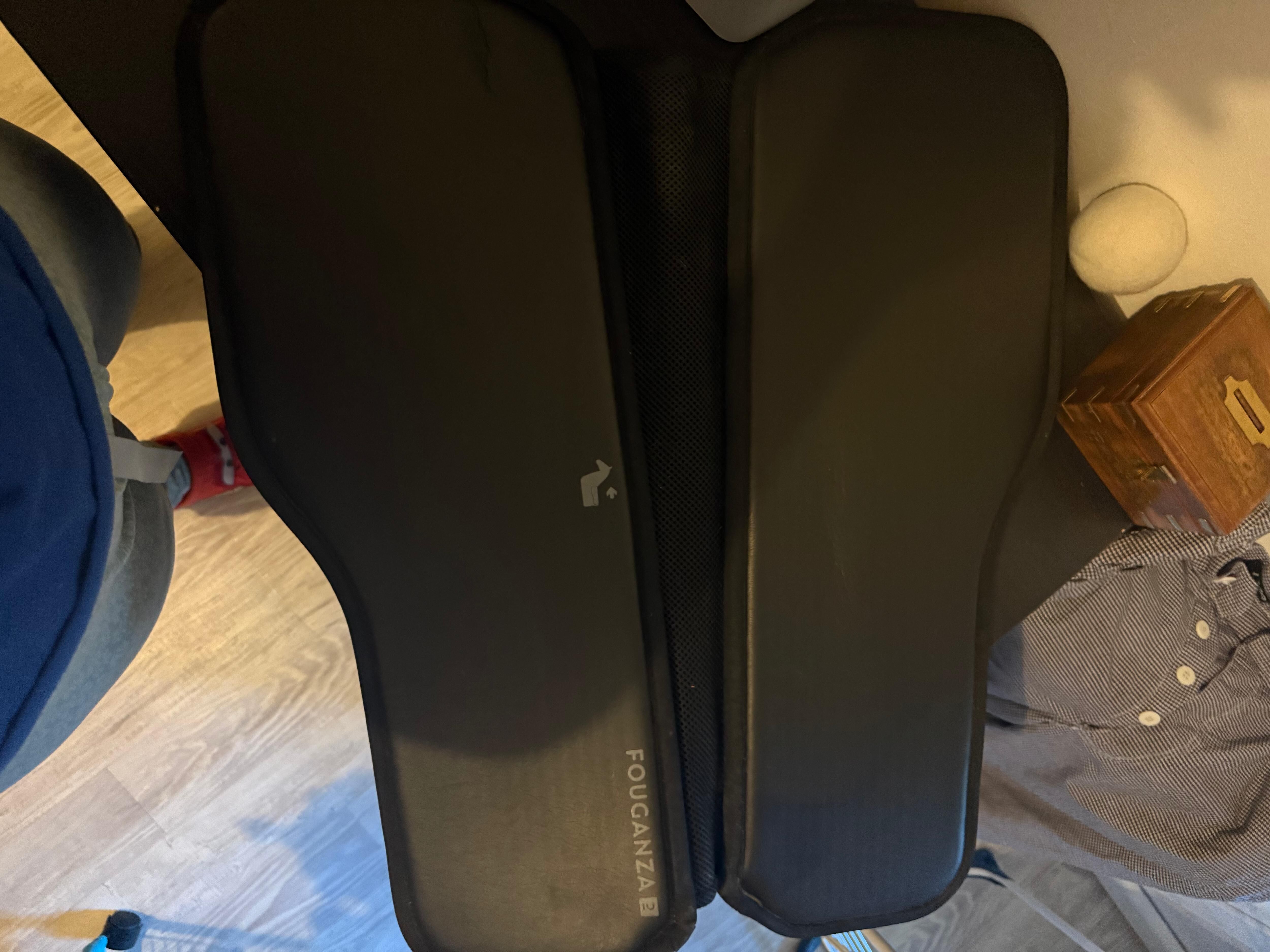 Protège-dos / amortisseur équitation Fouganza noir