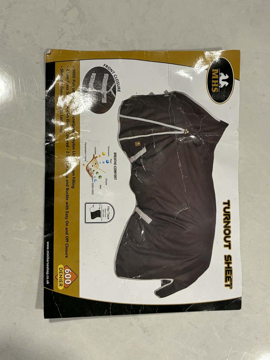Couverture poney imperméable 0g