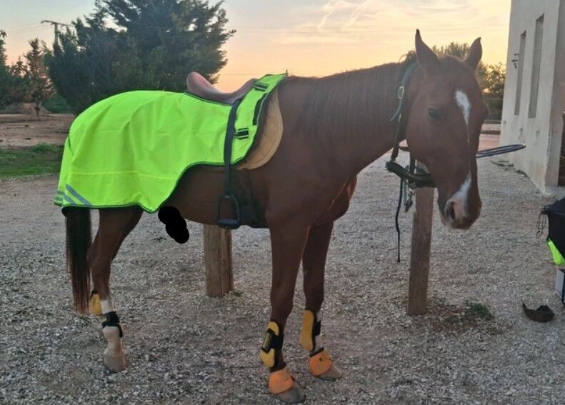 Couvre Reins jaune fluo 145