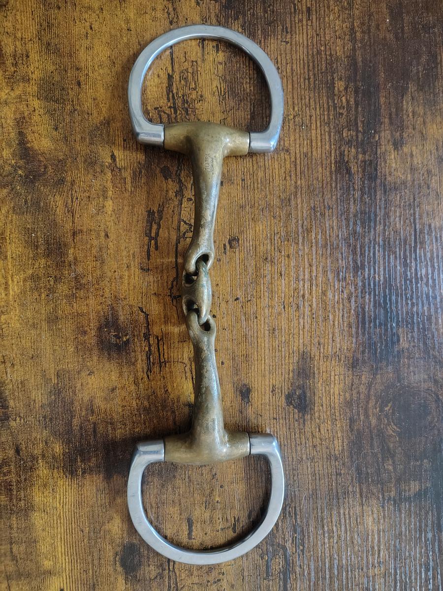 Mors cuivre double brisure à olive