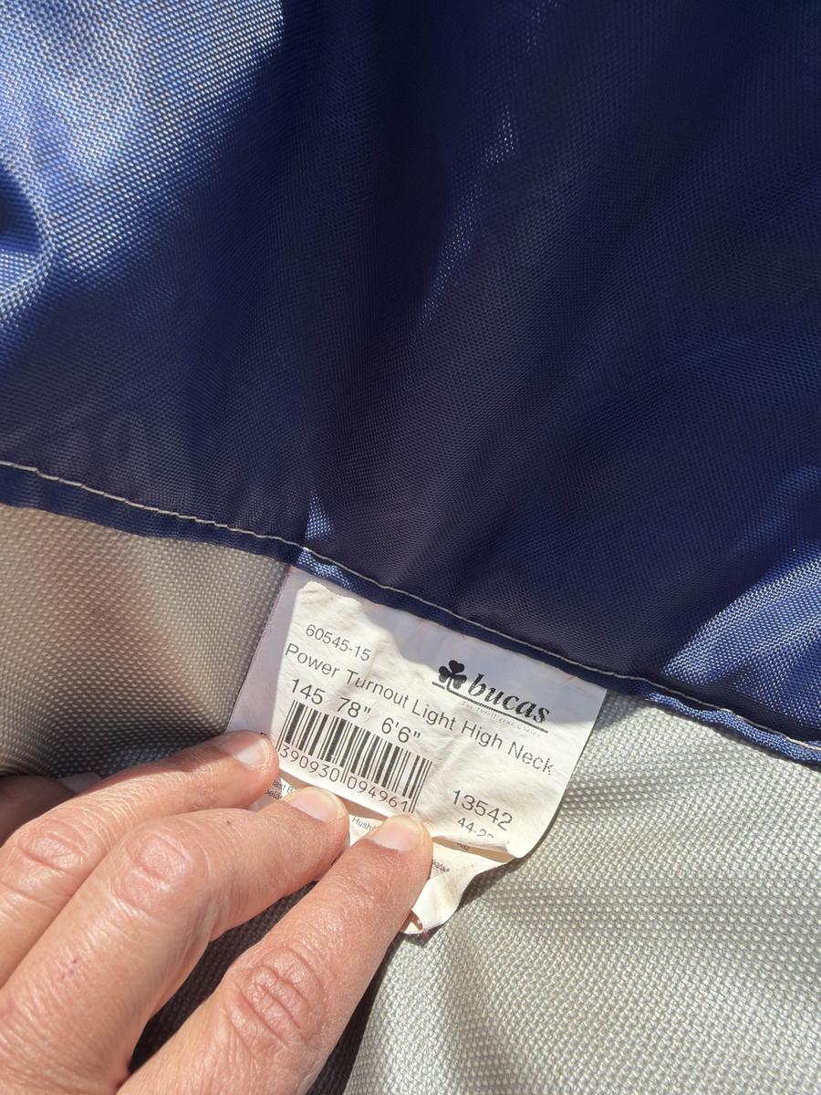 couverture Bucas power turnout light high neck