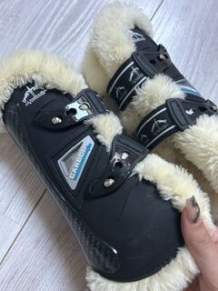Guêtre Carbon Gel Vento Save the Sheep Noir taille M