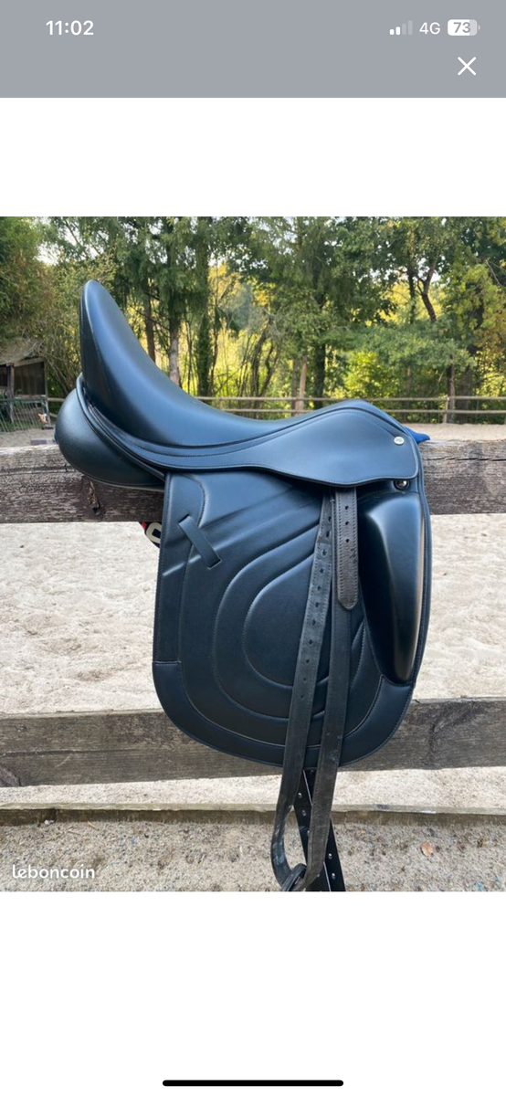 Selle dressage 18”
