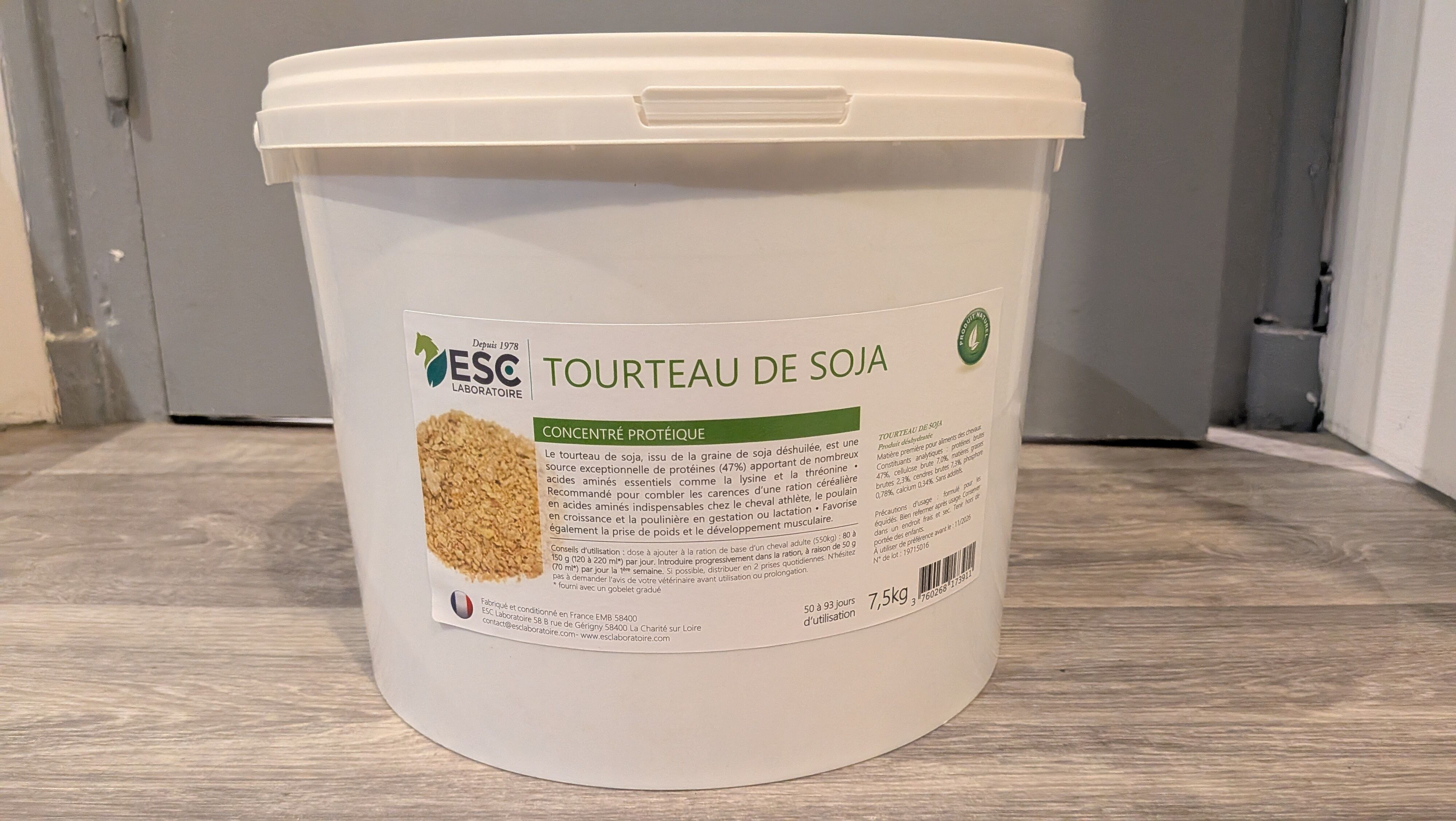 TOURTEAU DE SOJA SANS OGM – ESC Laboratoire