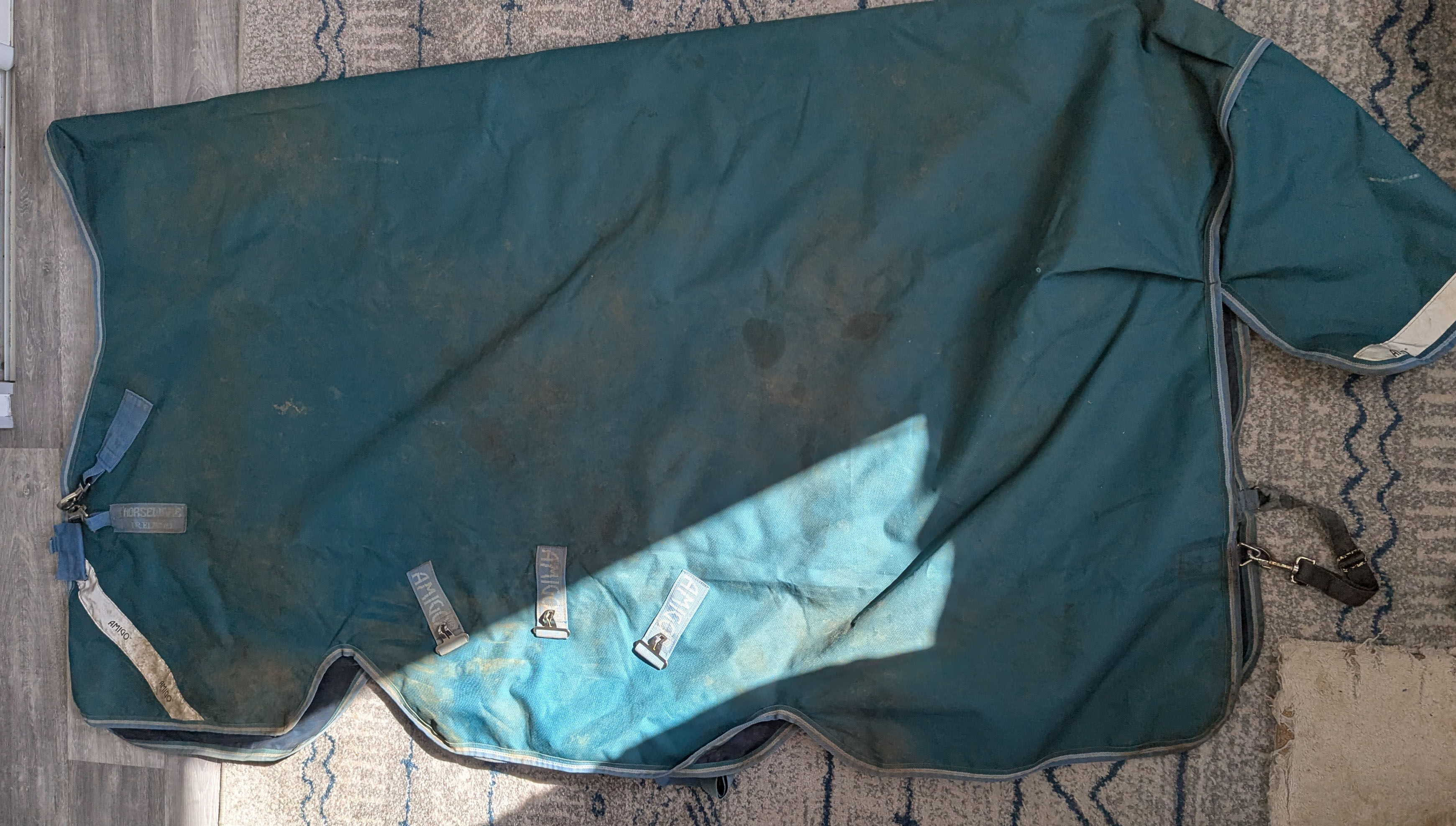 Couverture Horseware highneck imperméable 0g 1200D - 6'3 (140cm)