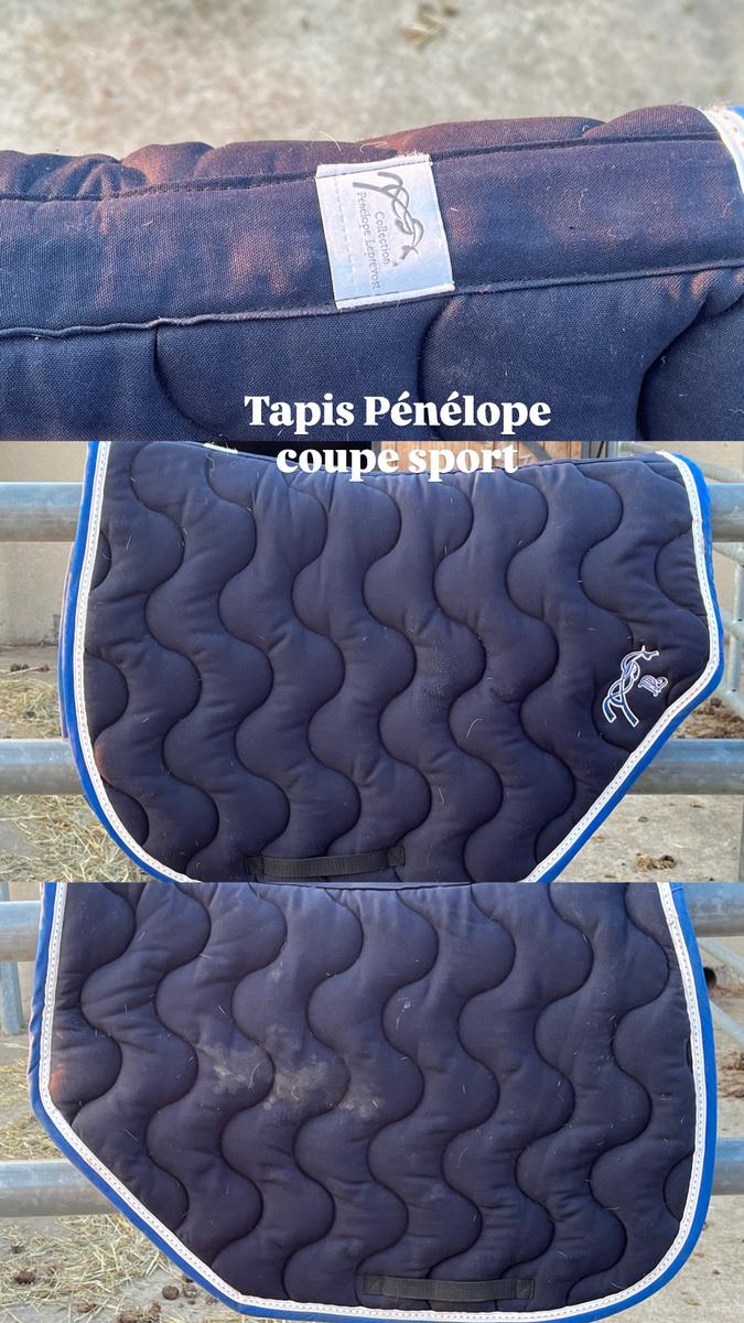 Tapis Pénélope bleu marine