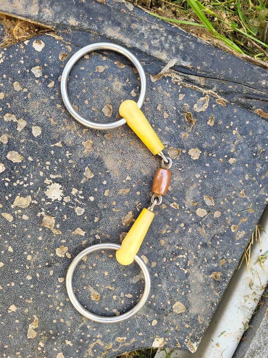 mors simple double brisure résine et cuivre