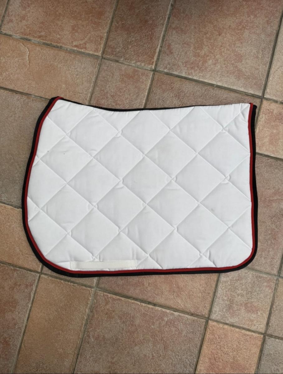 Tapis de selle CSO Blanc Guibert Paris