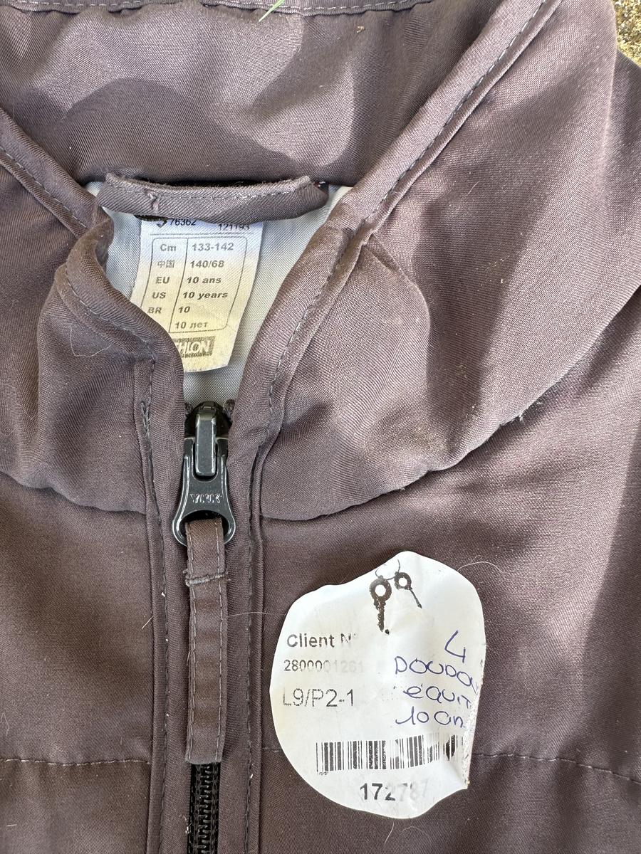 Doudoune sans manche