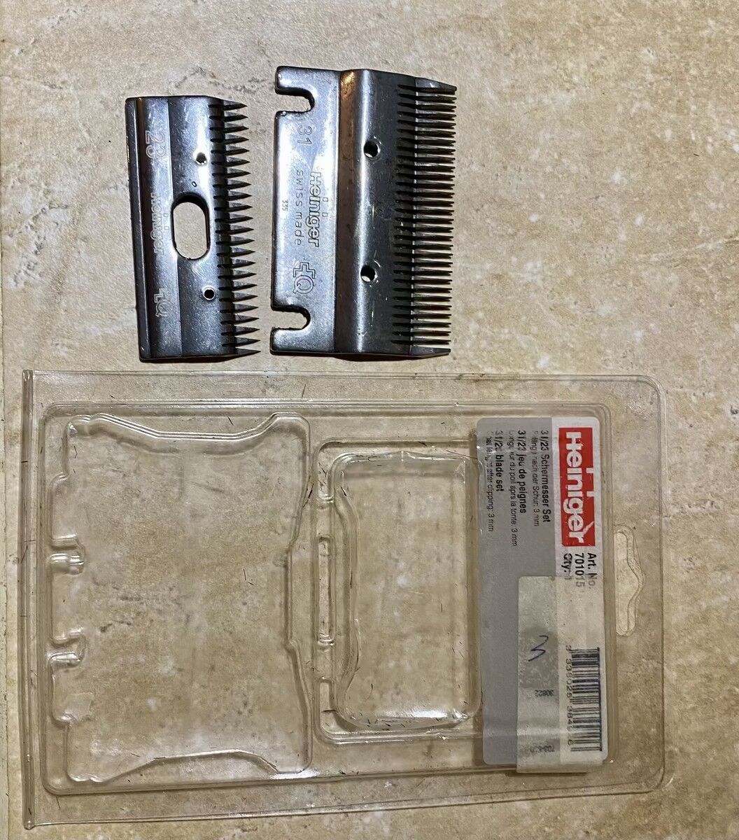 Jeu de peigne HEINIGER