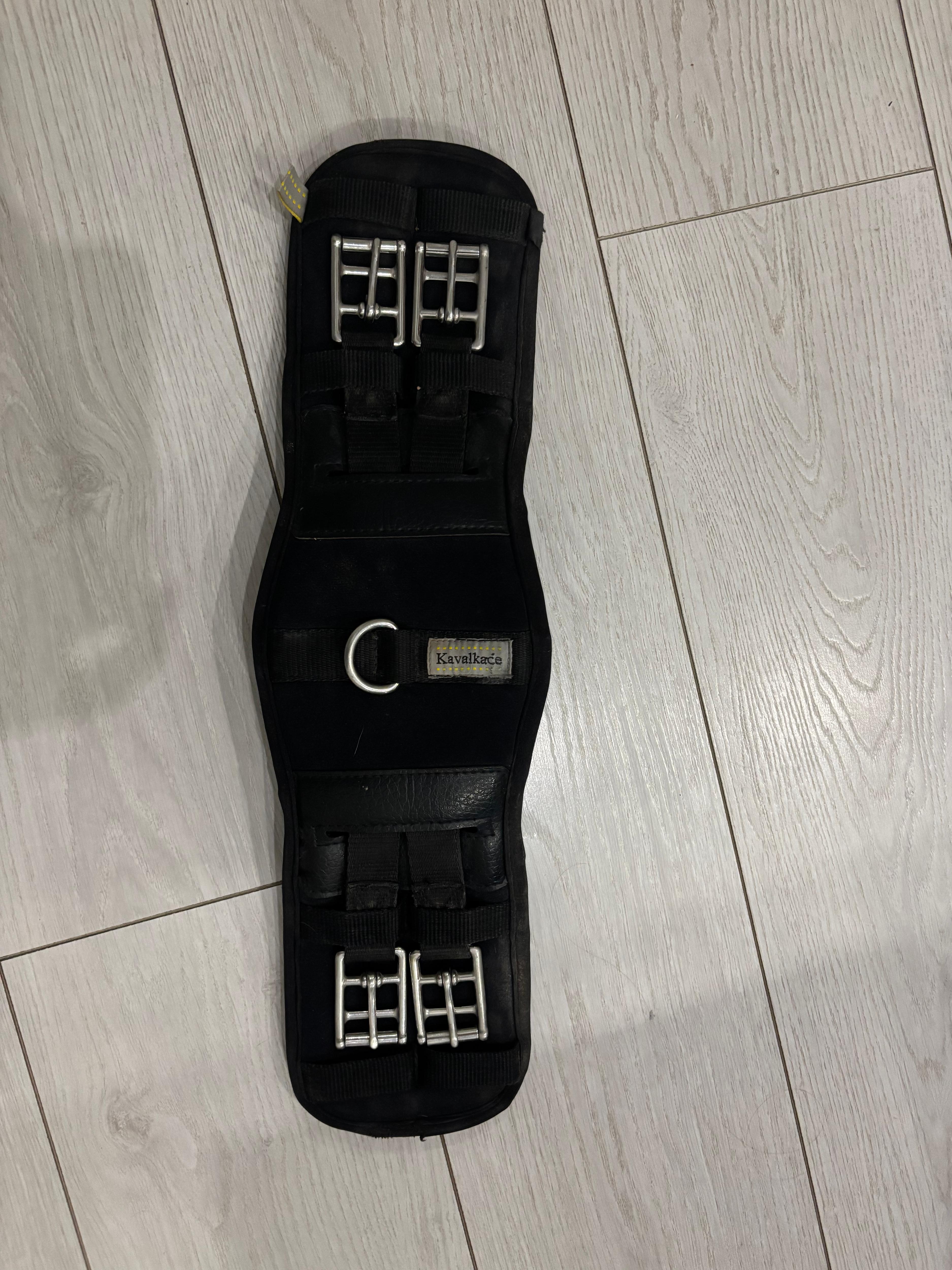 sangle de dressage noir Kavalkade