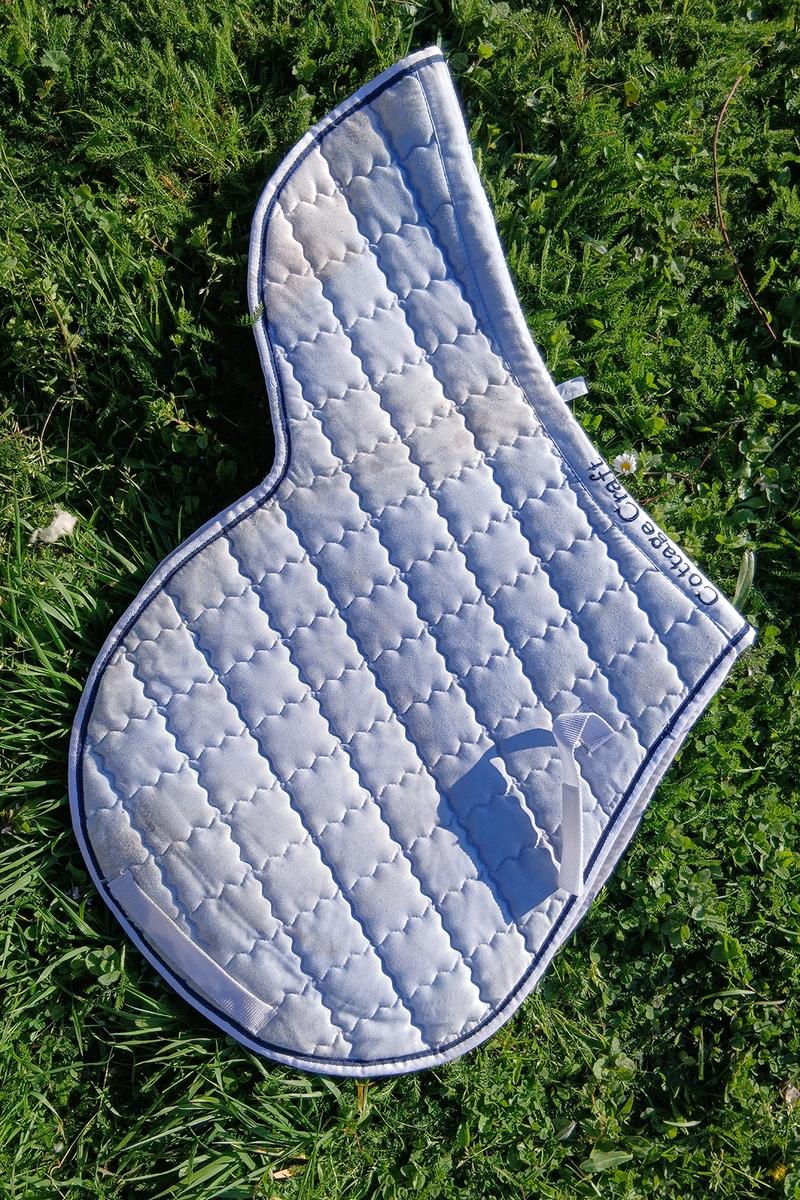 Tapis hunter en forme bleu ciel