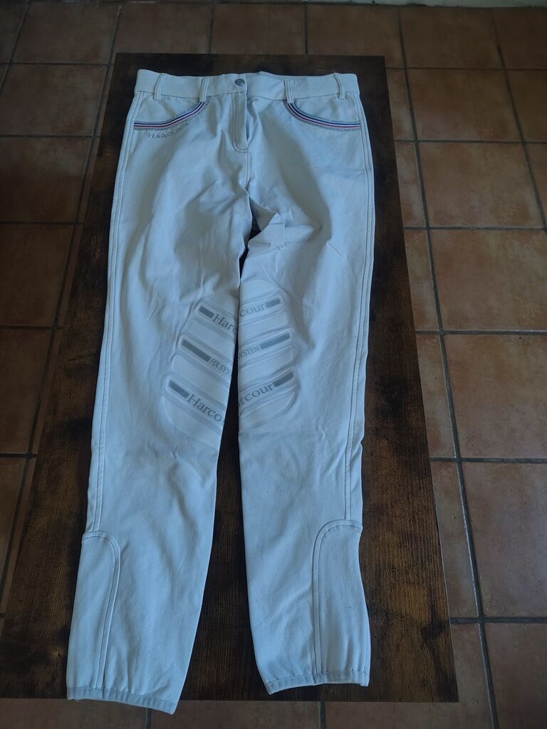 Pantalon de concours blanc Harcour