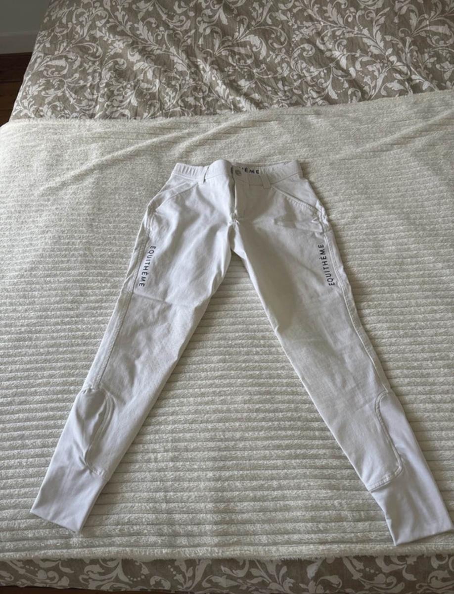 pantalon équithème blanc