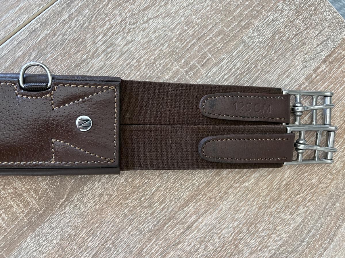 Sangle anatomique Staccionata 125 cm – cuir marron
