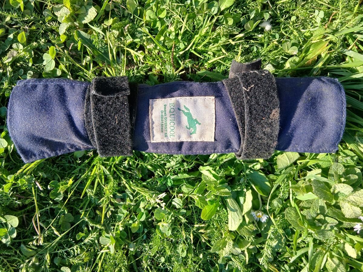 Guêtre refroidissante - après un choc