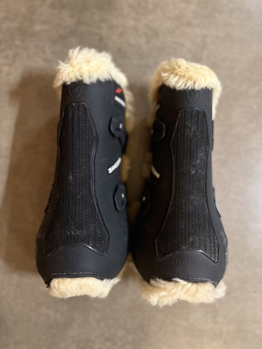 Guêtres Zandona Black + Mouton véritable