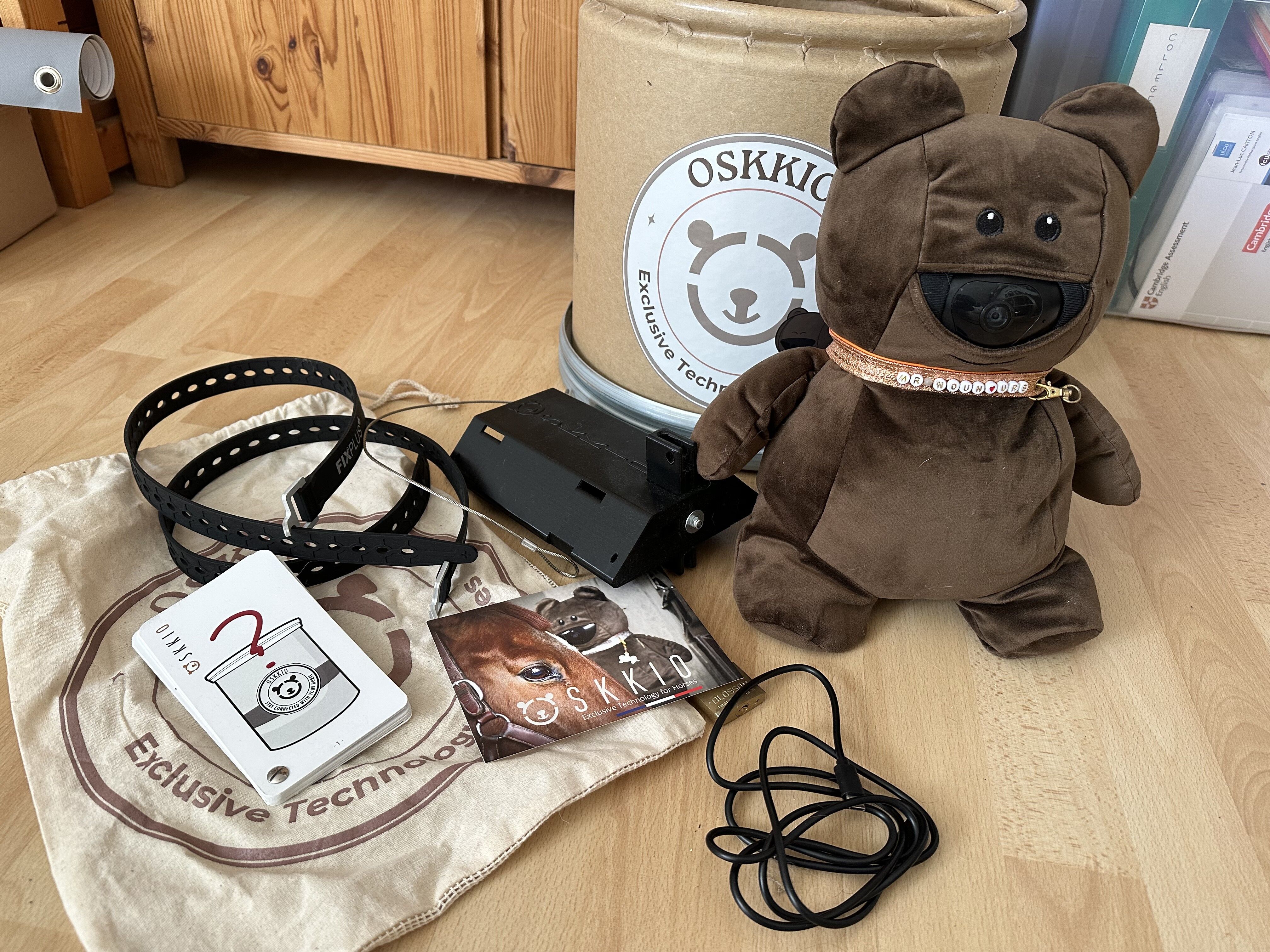 Oskkio cheval caméra de surveillance