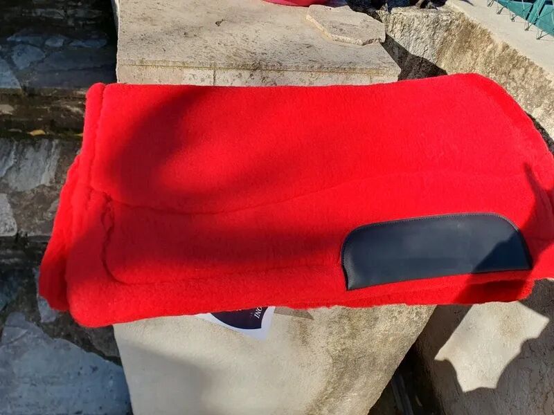 Tapis western rouge burioni neuf