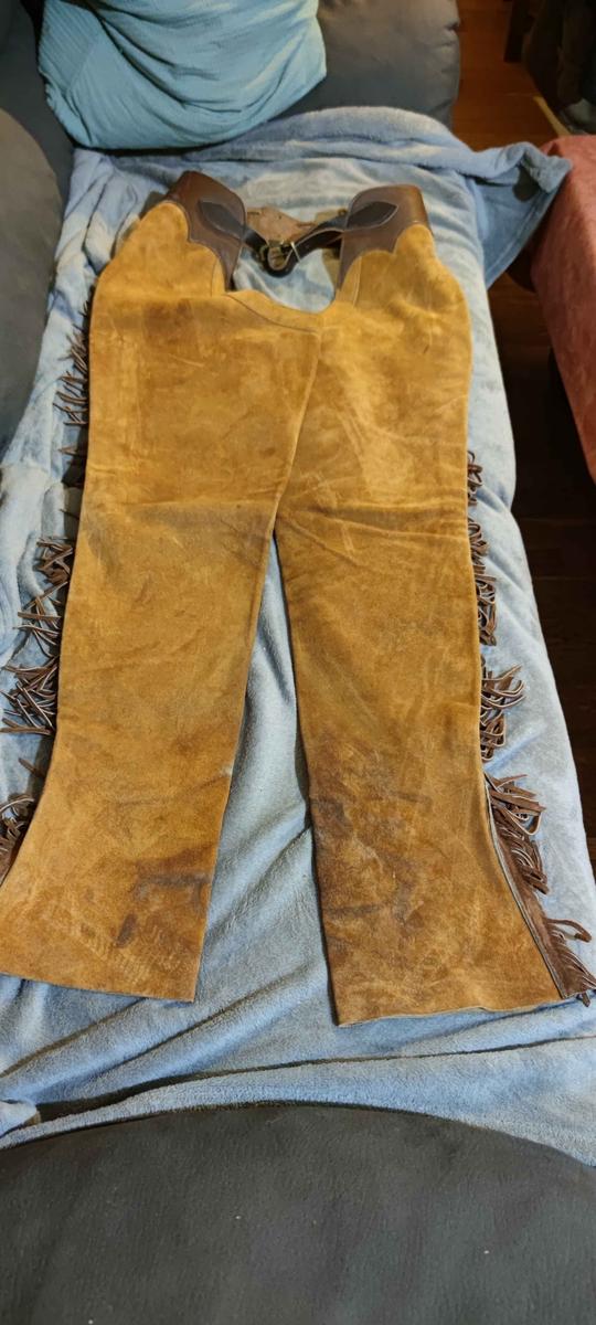 chaps en cuir