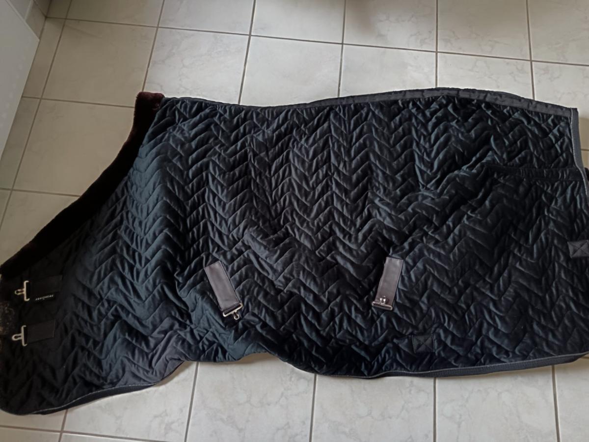 Couverture d'écurie cheval velours