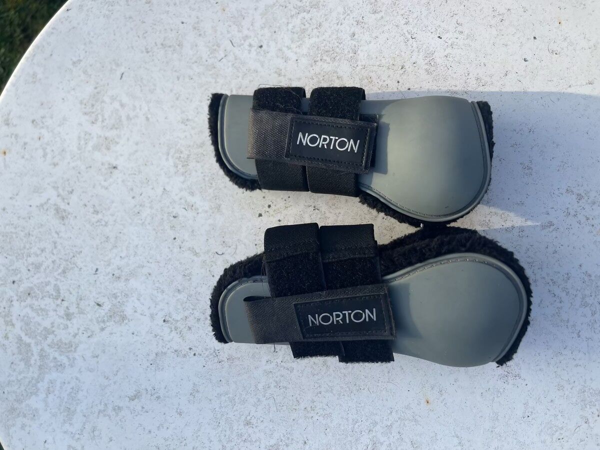 guettres grises poney