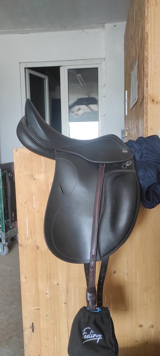 Selle de dressage teckna