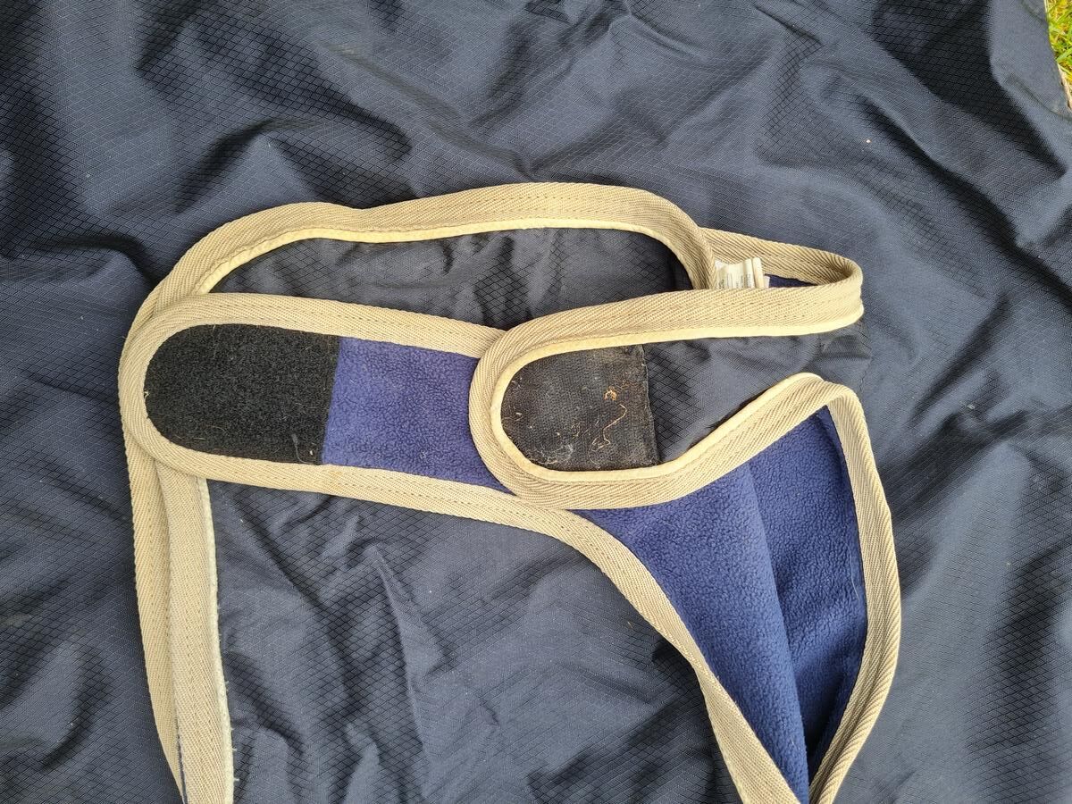 Couvre rein bleu imperméable Fouganza