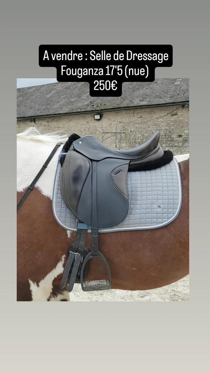 Selle dressage Fouganza