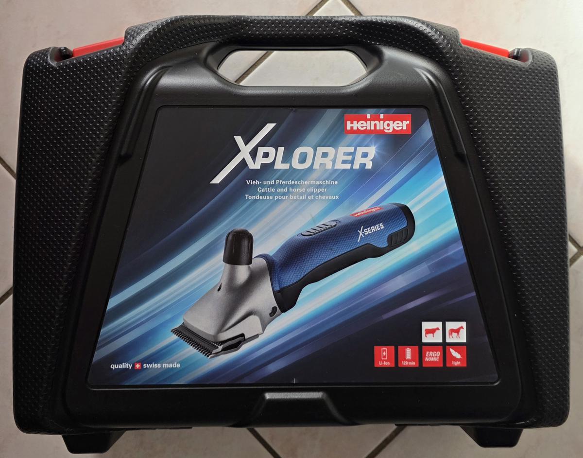 Tondeuse sans fil Heiniger Xplorer quasi neuve